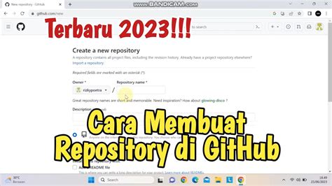 Cara Mudah Membuat Repository di Github untuk Pemula